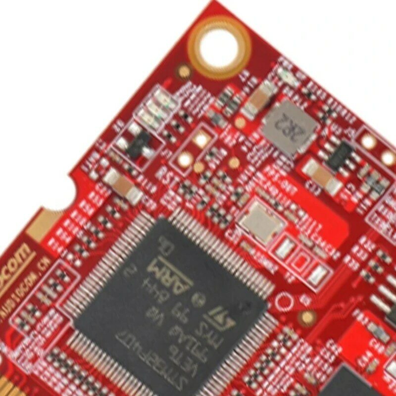 오디오 네트워크 변속기 모듈, 빨간색 PC 및 금속 32X32 오디오콤, 단테용 AES67, 1 개
