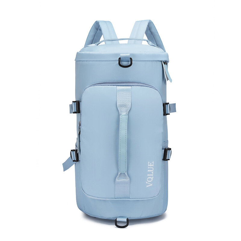 Moda wodoodporne etykiety na walizki torba-worek podróżna duża pojemność Casual sportowe torebki duże torba na siłownię Fitness torba na ramię plecak