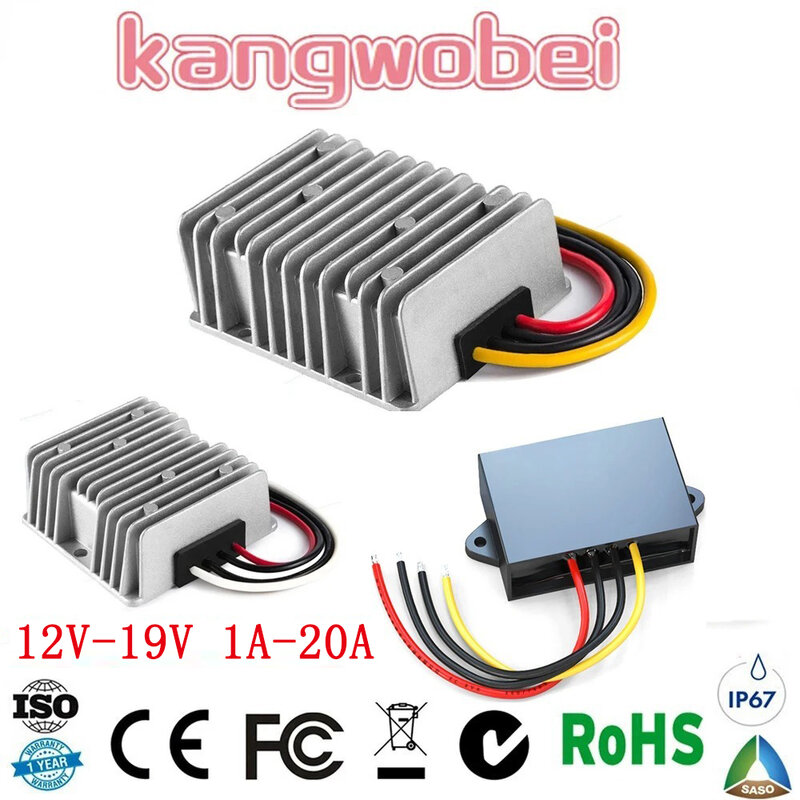 12V to 19V 1A to 28A 19V DC Stabilizer DC to DC Converter Boost Step Up Power Converter Non Isolated Module
