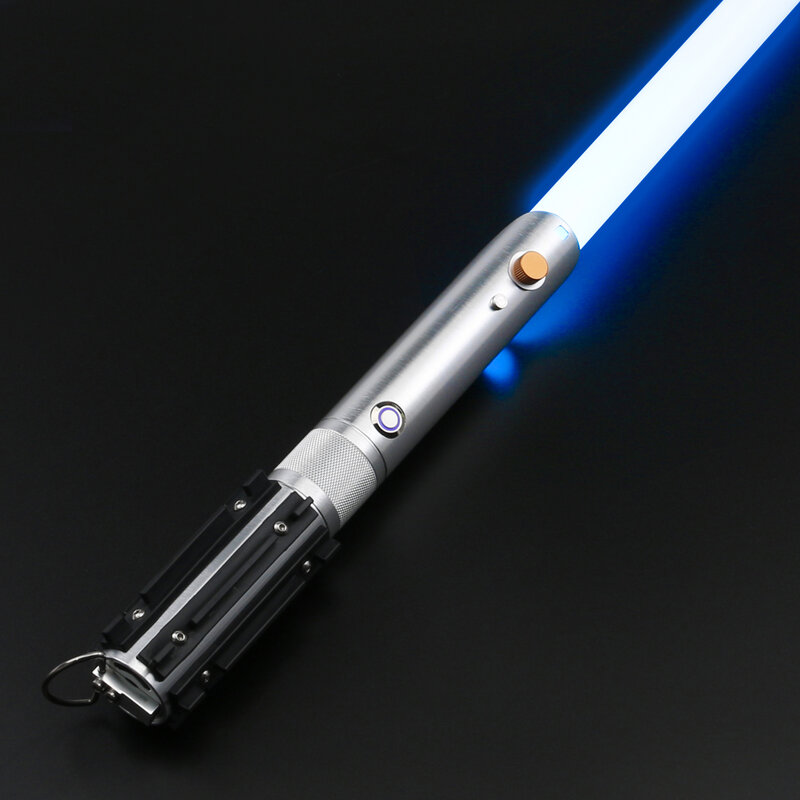 Anakin Lichtschwert Proffie 2,2 Soundboard Glatte Schaukel Metall Griff Mit LED Streifen Klinge SD Karte Skywalker Replica Cosplay Spielzeug