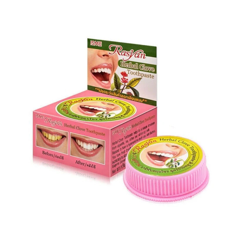 ISME-Creme dental Herbal para Cuidados Orais, Clareamento dos dentes, Pó antibacteriano, Manchas de limpeza, Remove o tártaro, Protege, 100g, 25g