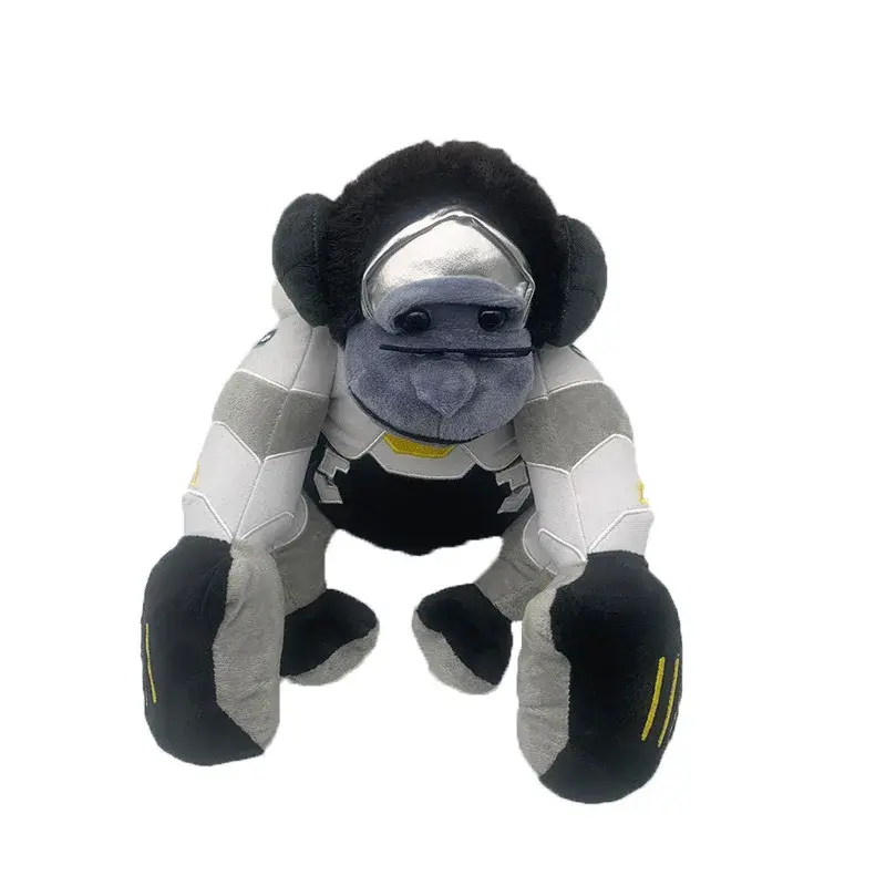 2023 New Arrival Jumbo Winston Plush Overwatch Winston Gorilla Cute Plush Doll Doll Children's Birthday Gift Christmas Gift