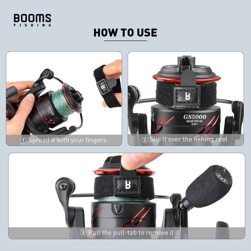 BOoms-ポリエステル製の釣りリールの保護カバー,保存用の耳を保護するためのアクセサリー,高品質,1〜4個