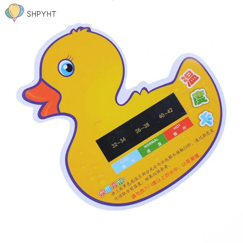 Termómetro LCD de dibujos animados, medidor de temperatura del agua, para ducha de bebé, baño, venta al por mayor, 1 ud.