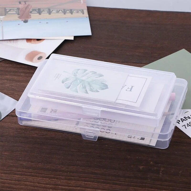 Desktop Organizer Sticker Box, Papelaria Sticker Box, Tape Container, Organizando a etiqueta, caso, etiqueta, caixa de armazenamento