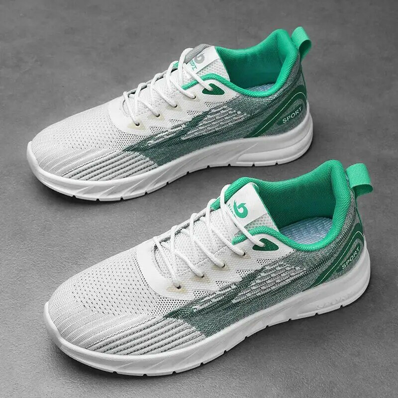 Men's Shoes Fashion Brand Autumn Leisure Running Cushion Damping Student Height Increasing Insole Junior High School Student