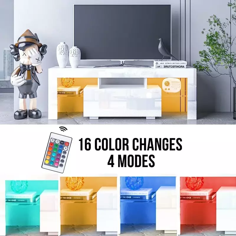 Coffee Table Tv Cabinet White Kitchen Cabinets for Living Room Sets Furniture LED TV Stand for 55 Inch TV Bedroom Wall Shelves