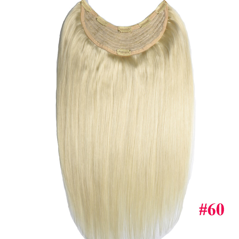 Chocolor-ブラジルの自然なヘアエクステンション,深い,頭のセット,ライトカラー,軽い色