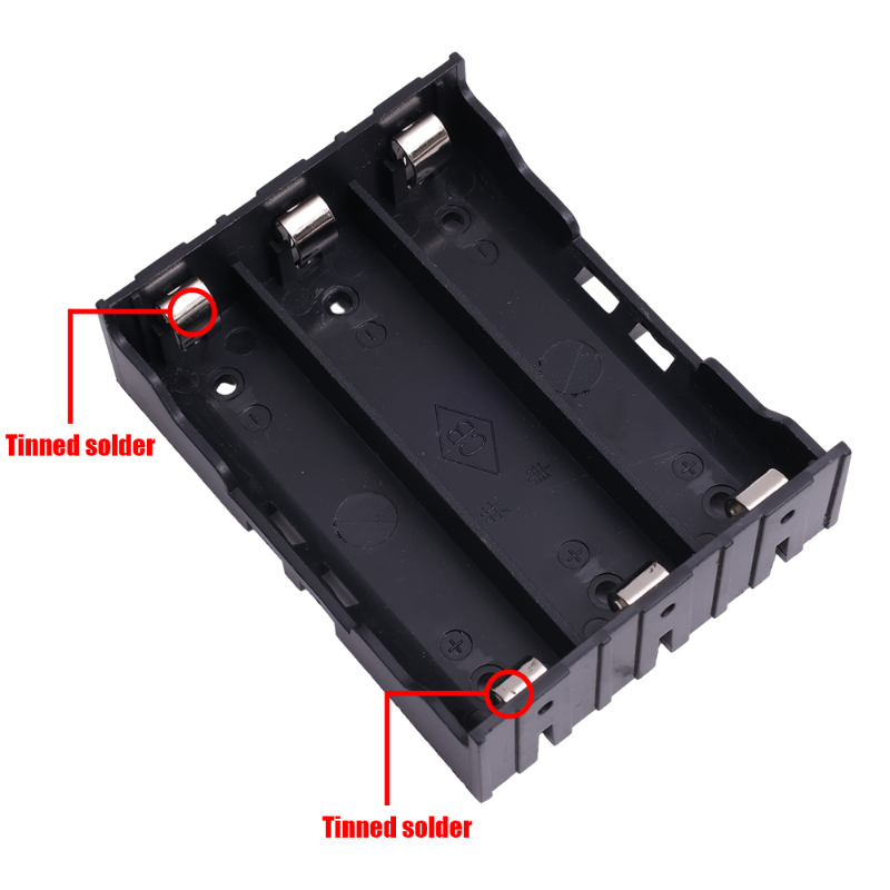 New ABS Battery Storage for 18650 Power Bank Cases 18650 Battery Holder Storage Box Case 1 2 3 4 Slots Batteries Container Set