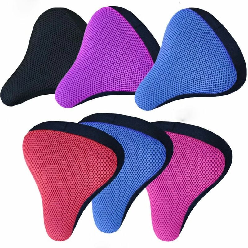 Accessories Honeycomb Design Bicycle Parts 3D Soft Cycling Cushion Bike Seat Cover Bicycle Saddle Cover Bike Cushion Cover