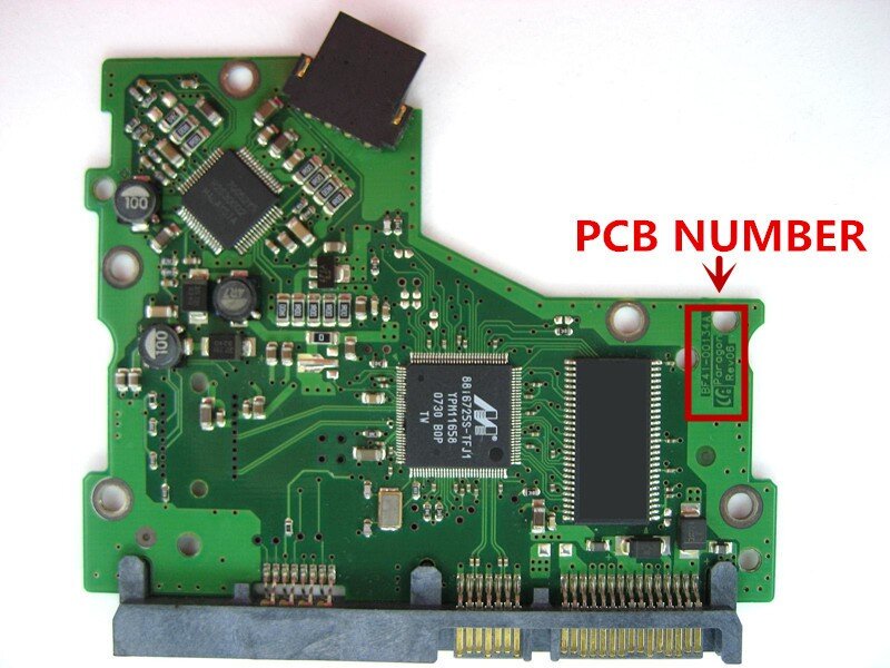 Numero del circuito del disco rigido da tavolino di SA: BF41-00134A confronto on Rev06