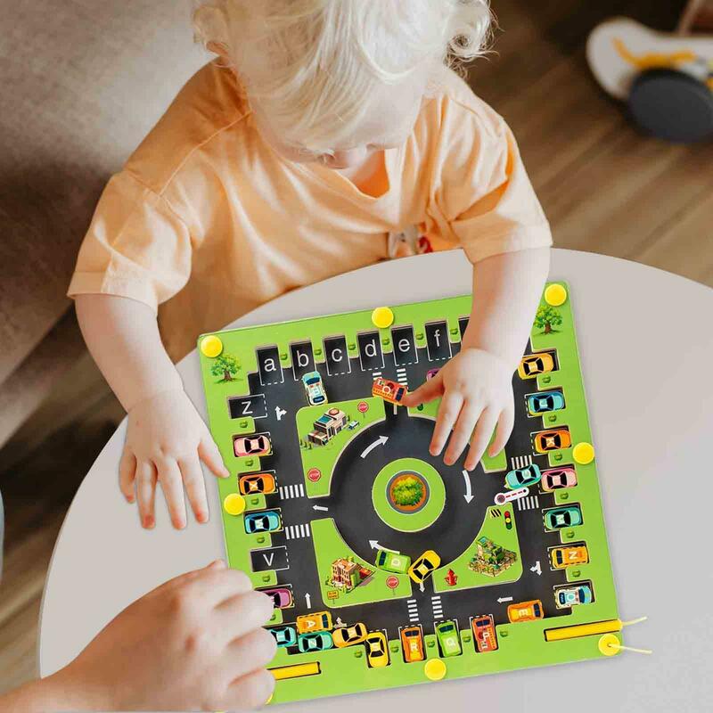 Puzzle Magnetic Maze Letter for Kids, Conselho de Aprendizagem Precoce para Crianças, 3, 4, 5 anos de idade
