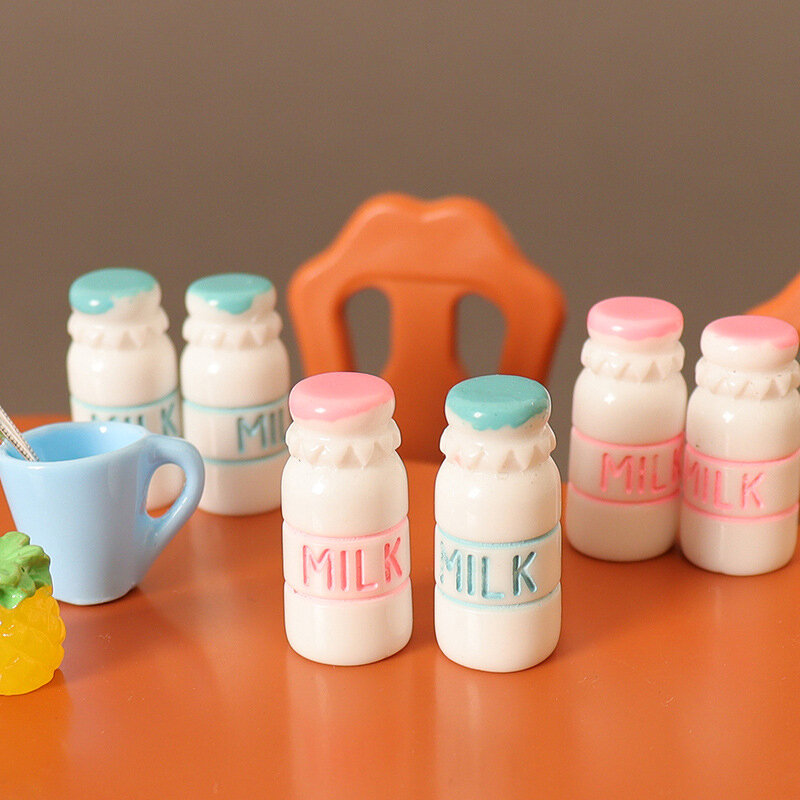 Poppenhuis Miniatuur Voedsel Spelen Simulatie Melkfles Model Levensset Kinderspeelgoed