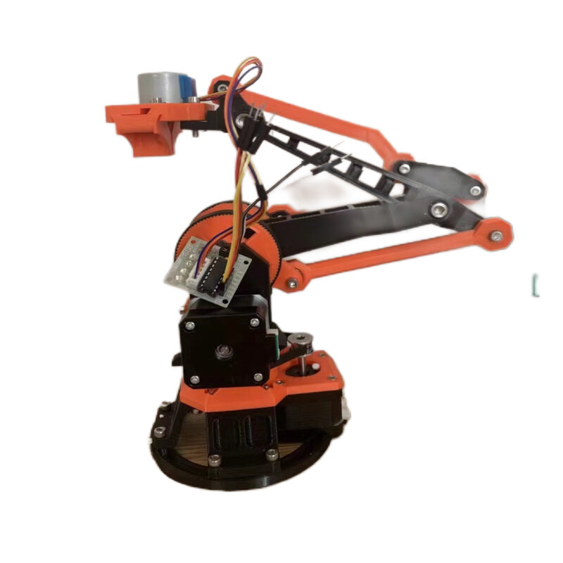 Brazo Robot paso a paso 4 dof de alta precisión para Raspberry, Kit de Robot Arduino 2560, Motor CNC de impresión 3D, brazo robótico, garra paso a paso