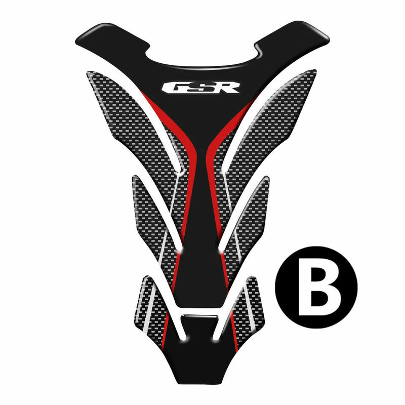 Motorfiets Gel Stookolie Pad Vis Bot Beschermer Race Sticker Tankdop Cover Voor Suzuki Gsr250 Gsr400 Gsr600 Gsr750