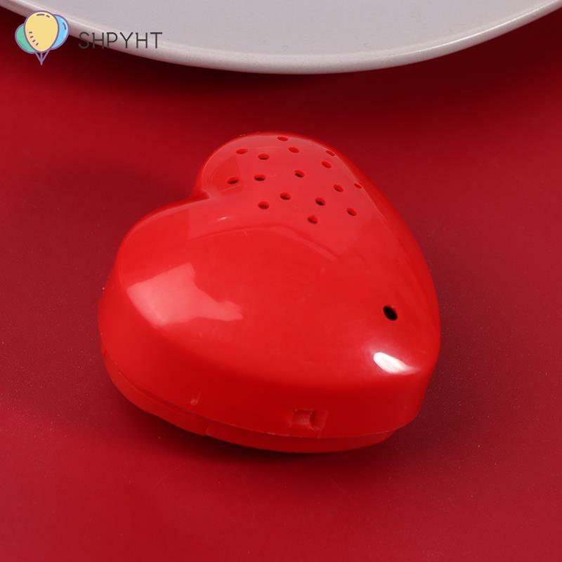 Hartvormige Voice Recorder Mini Recorder Programmeerbare Geluidsopname Voor Knuffel Knuffel Pop