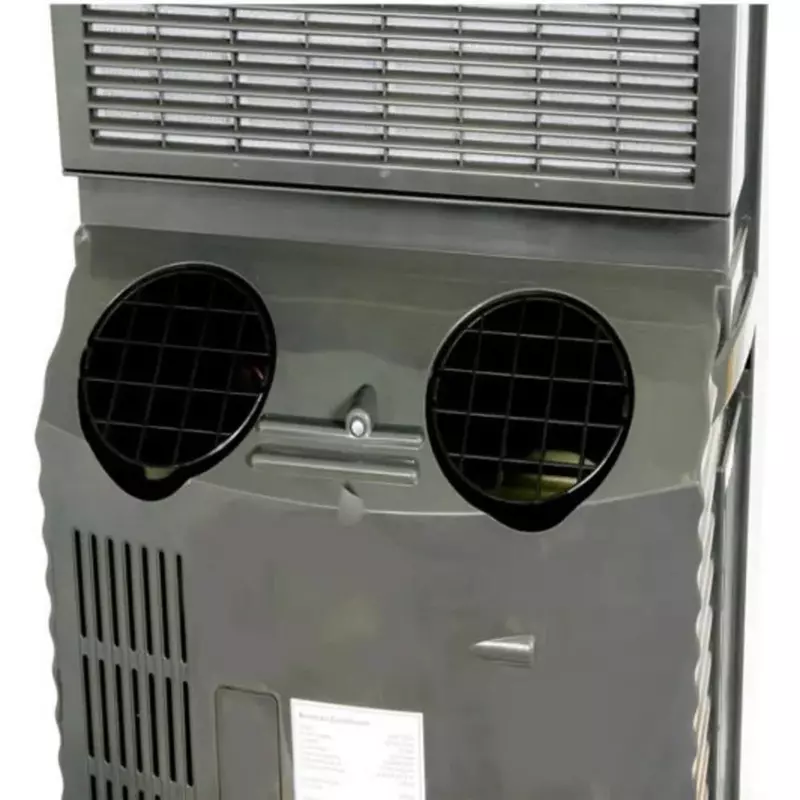 Portátil de mangueira dupla ar condicionado, desumidificador e ventilador para quartos, até 500 pés quadrados, unidade AC apenas, 14,000 BTU