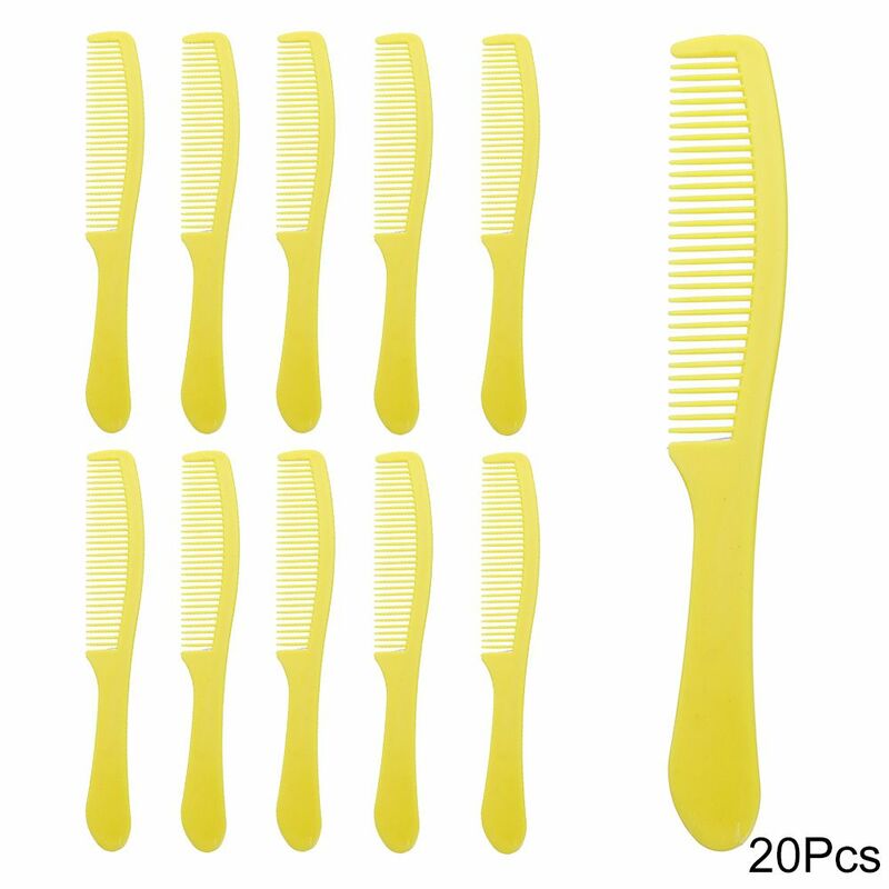 20Pcs HOT Hair Tools Useful School Disposable Comb Hotel Supplies Styling Combs Plastic