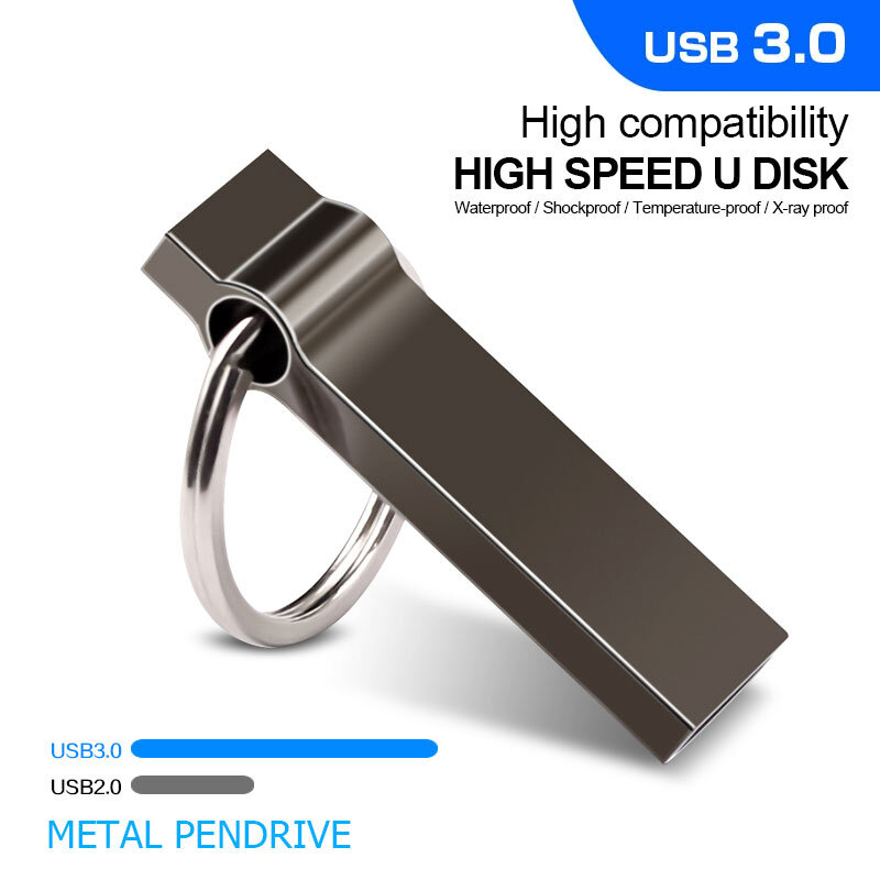 미니 USB 플래시 드라이브, 실제 용량 64GB, 128GB, 256GB 펜 드라이브, 3.0 메모리 드라이브, USB 스틱, 512GB USB 3.0, 32GB, 16GB, 8GB, 4GB 선물