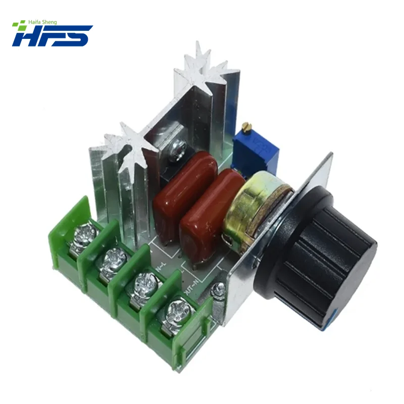 SCR 전압 조정기, 디밍 조광기, 모터 속도 제어기, 온도조절기 전자 전압 조정기 모듈, AC 220V, 2000W