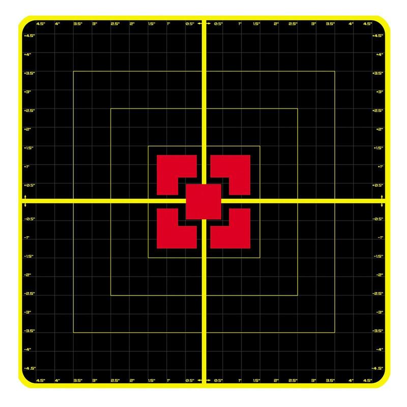 10x Self-Adhesive Paper Shooting Reactive Target Splatter Hunting 10  Square