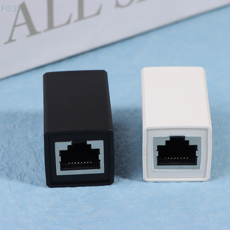 RJ45 Connector Ethernet Adapter Female To Female 8P8C Patch Network Extender Extension Wire For Ethernet Cable