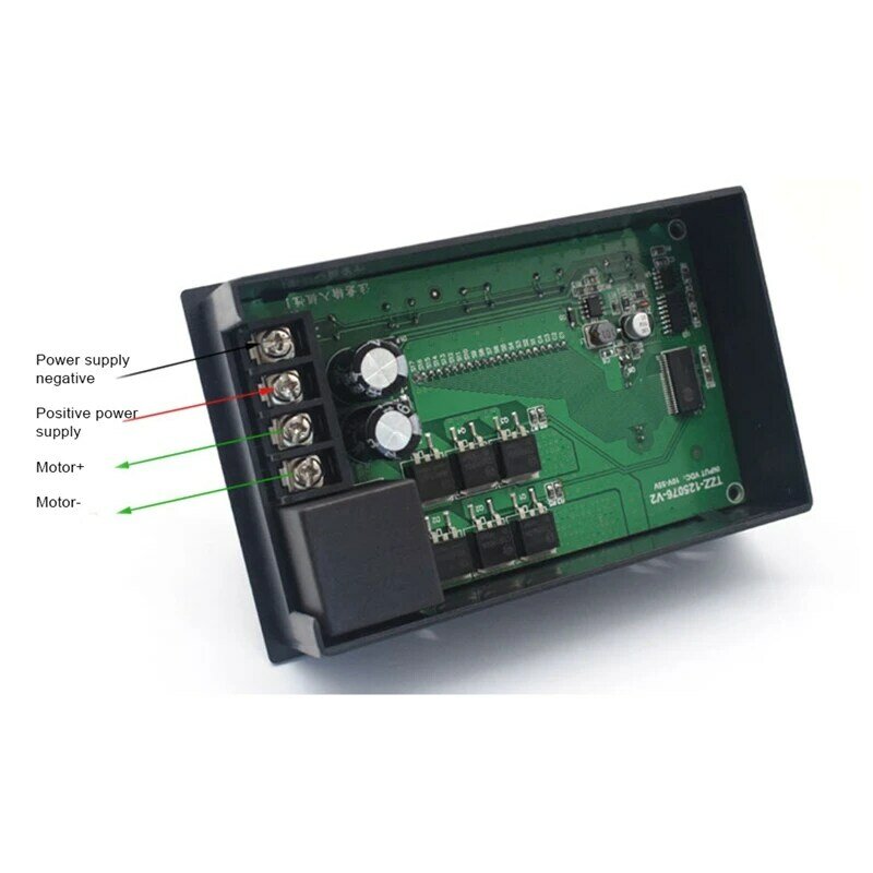 DC 10-55V Motor Speed Controller Module Digital Display 0-100% Adjustable Speed Regulator Control Governor