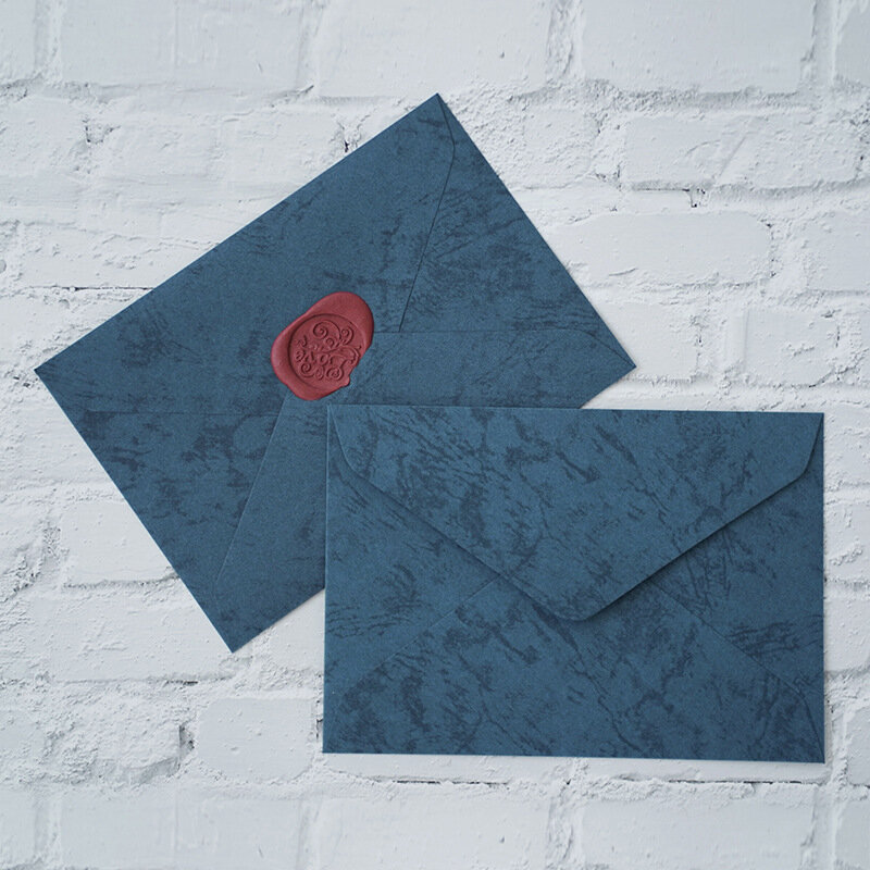 Индивидуальный продукт, 16,2*11.3 винтажные бумажные конверты, праздничные вечерние поздравительные приглашения, упаковочный конверт Пользовательский логотип, размер C