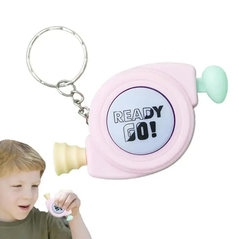Bop It-juego de memoria electrónico para niños y adolescentes, dispositivo de modo simple o doble, Color Macaron, con llavero y sonidos