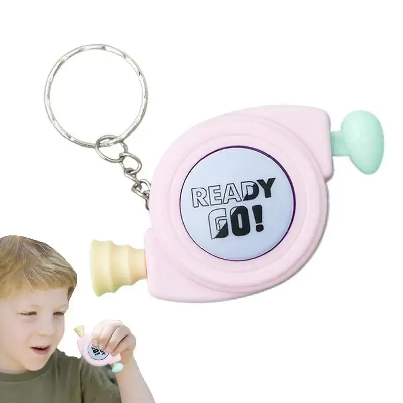 BOP It เกมความจำอิเล็กทรอนิกส์สำหรับเด็กโหมดเดี่ยวหรือสองโหมดพร้อมพวงกุญแจและเสียงสำหรับเด็กวัยรุ่น