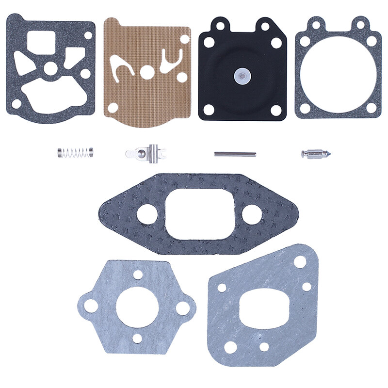 Carburateur Carb Pakking Reparatie Rebuild Kit Voor Partner 350 351 370 2-Takt Kettingzaag Vervanging Spare Tool Deel