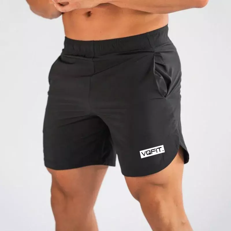 Quick-drying Men's Shorts Summer Lightweight Sports Fitness Mid-pants Loose Casual