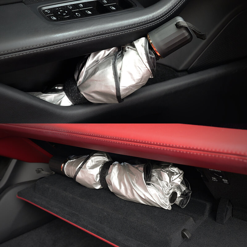 Parasol plegable para ventana delantera de coche, accesorio de protección solar UV para parabrisas, sombrilla para Interior de automóvil