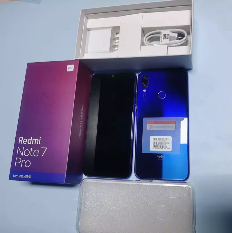 Xiaomi-Celular Redmi Note 7 Pro, Snapdragon 675, Câmera 48.0 MP, Impressão digital, Versão Global