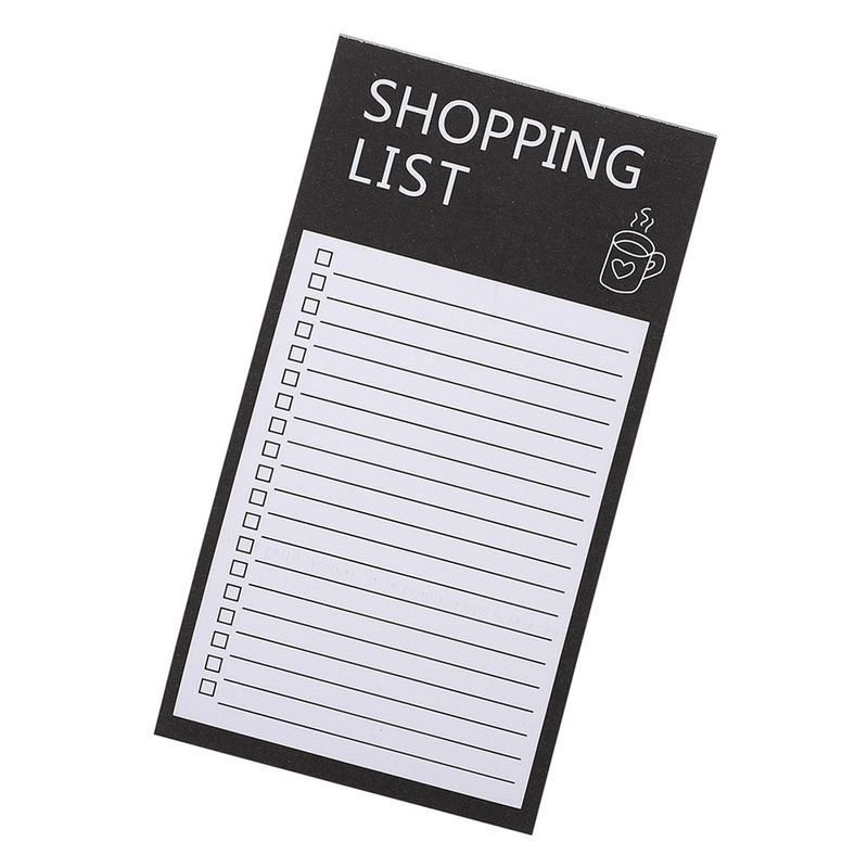 便利な磁気バッキングメモ帳、冷蔵庫用ランニングリスト、メモ帳