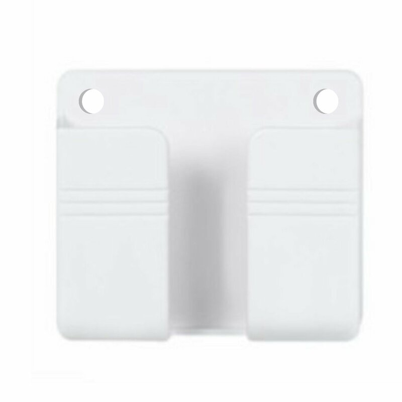 Wall Mounted Organizer Storage Box Remote Control Mounted Mobile Phone Plug Wall Holder Charging Multifunction Holder Stand