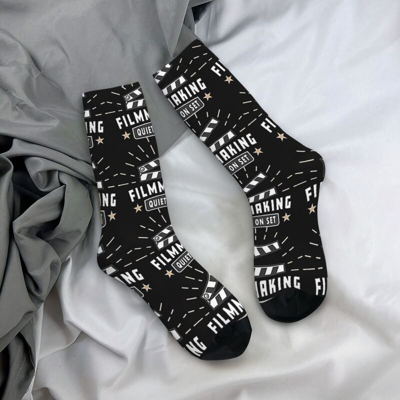 Всесезонные короткие чулки для кинофильмов, тихий набор носков в стиле Харадзюку, Смешные длинные носки в стиле хип-хоп для мужчин и женщин, подарок на день рождения
