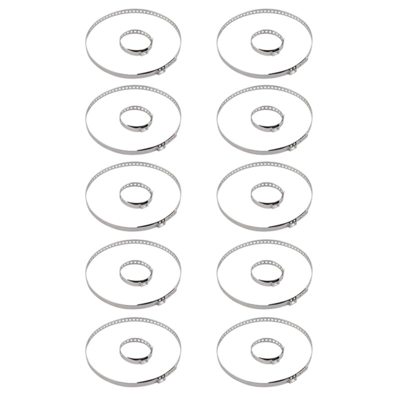 CV-Manschettenklemmen-Set, Edelstahl-Achse, CV-Gelenk-Crimpklemme, universell, 31–127 mm