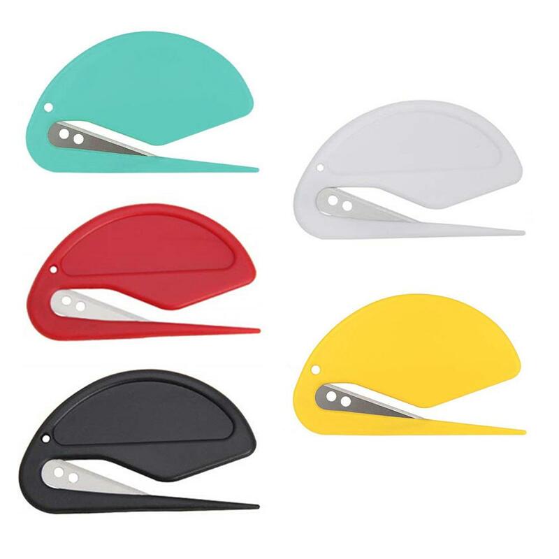 1 Piece Letter Opener Envelope Mail Slitter With Razor Wrapping Cutter Box Opener Safe Mail Opener For Home Office Envelope