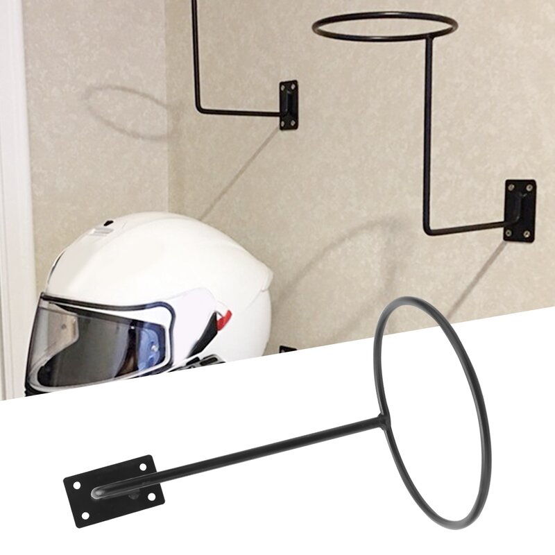 Confezione da 3 accessori per moto supporto per casco gancio per casco gancio per montaggio a parete