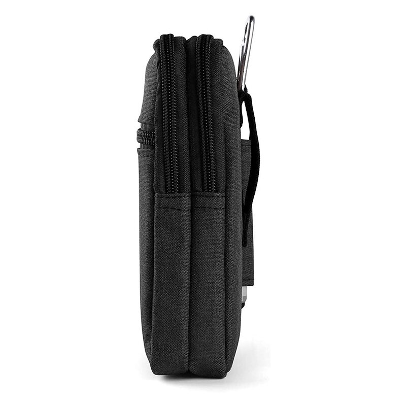 Denim Phone Case Belt Clip Bag Pen Holder Waist Bag Outdoor Sports