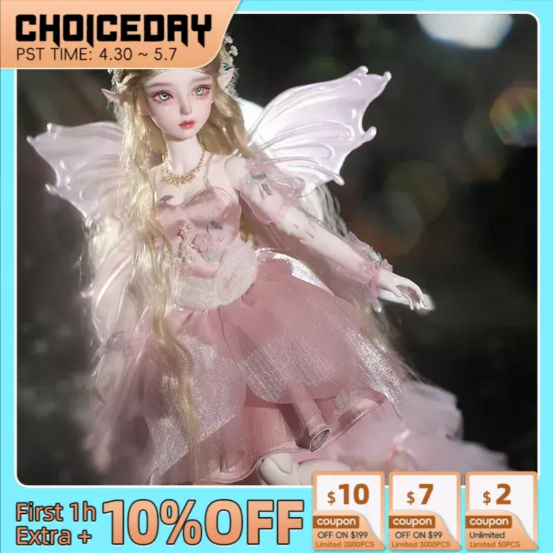 Fantasy Angel – poupée en résine 1/4 BJD, jouets figurines de dessin animé, Sue MSD, la forêt est un elfe
