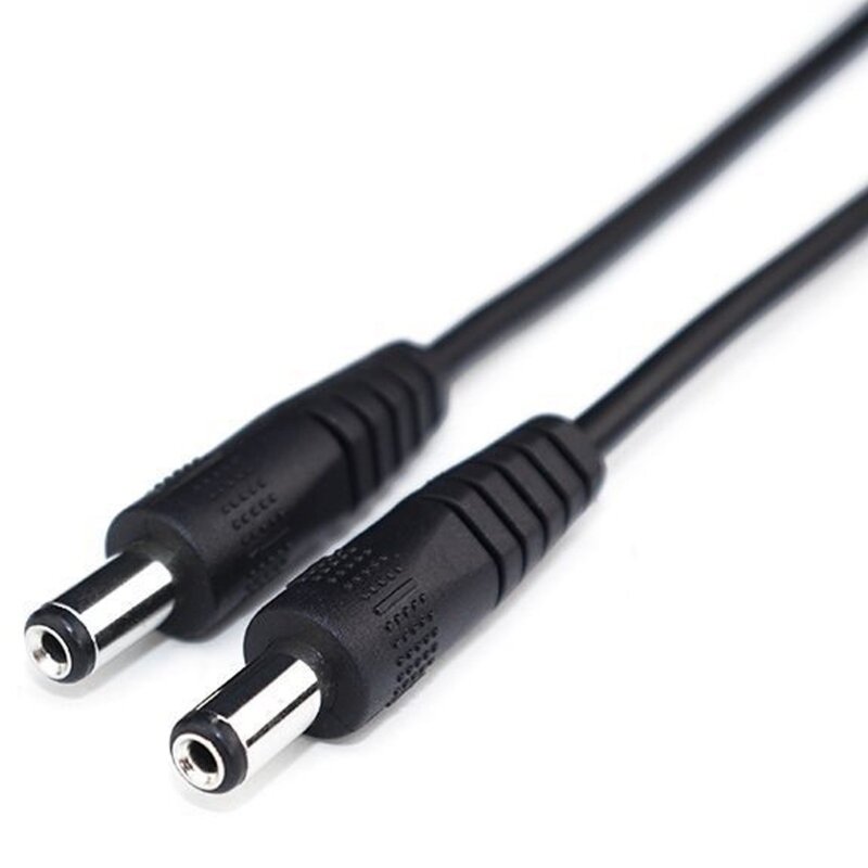 Cable adaptador multiusos 5521/5525 ​​macho a conectores macho DC5521/5525, envío directo