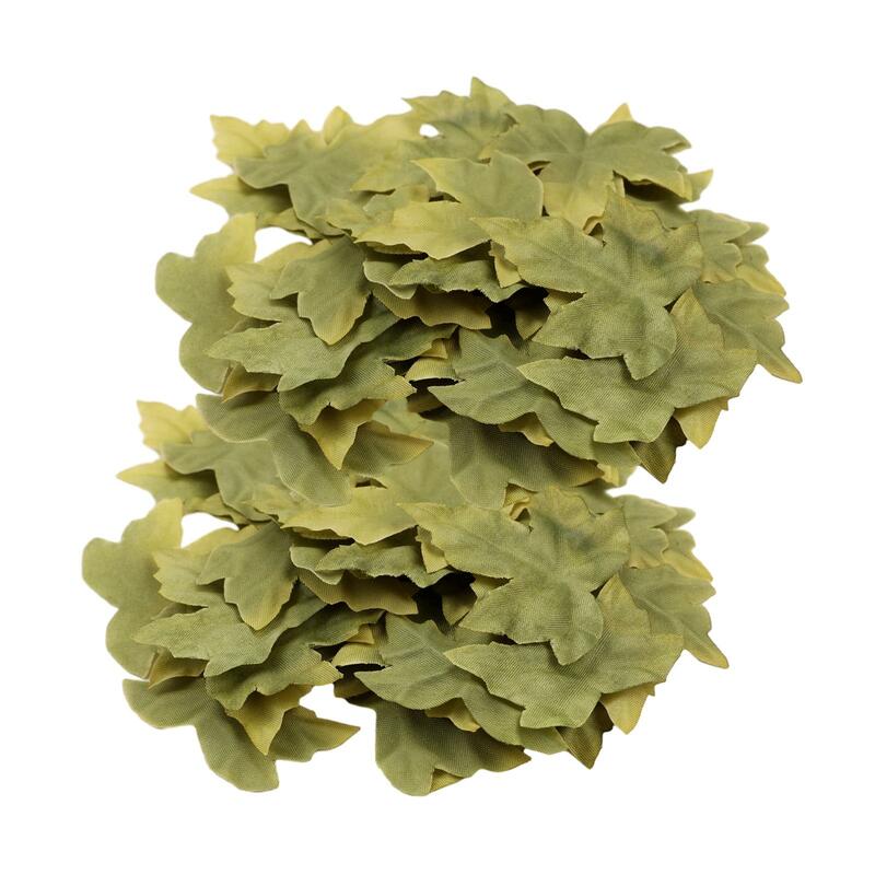 200x Artificial Maple Leaves Vase Fillers Scatter Maple Leaves for Floral Bouquet Wedding Table Centerpieces Scrapbooking Decor