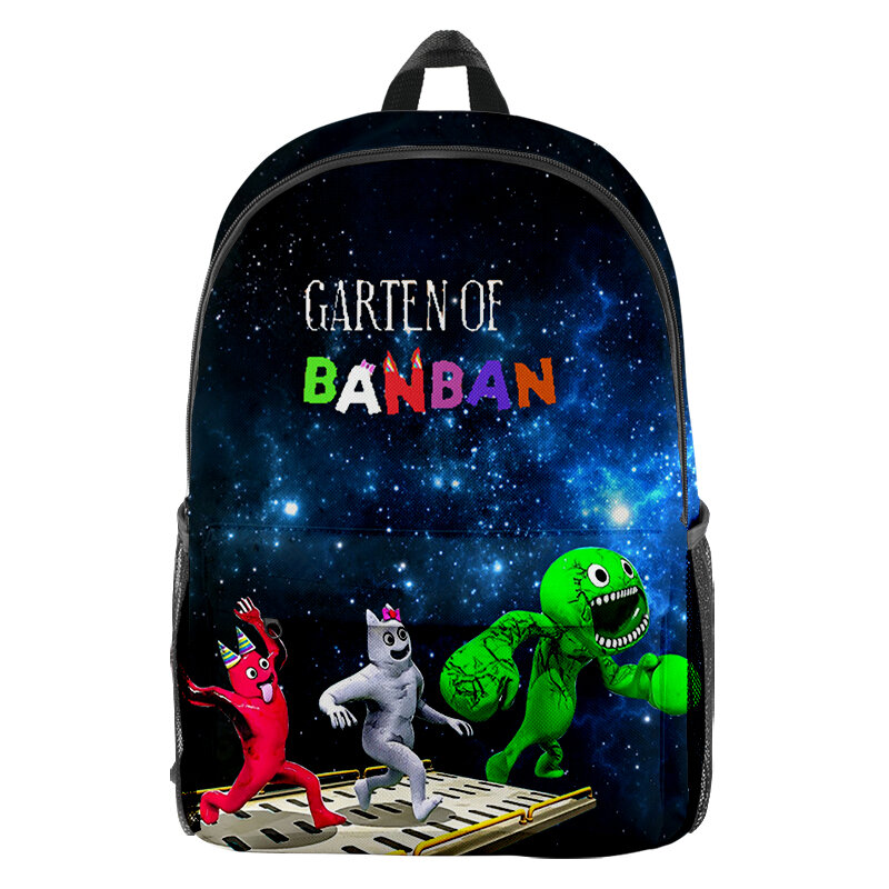 어린이 게임 Garden of Banban 배낭 학생 학교 가방, 어린이 배낭, 귀여운 책가방, 패션 배낭, 3D 인쇄