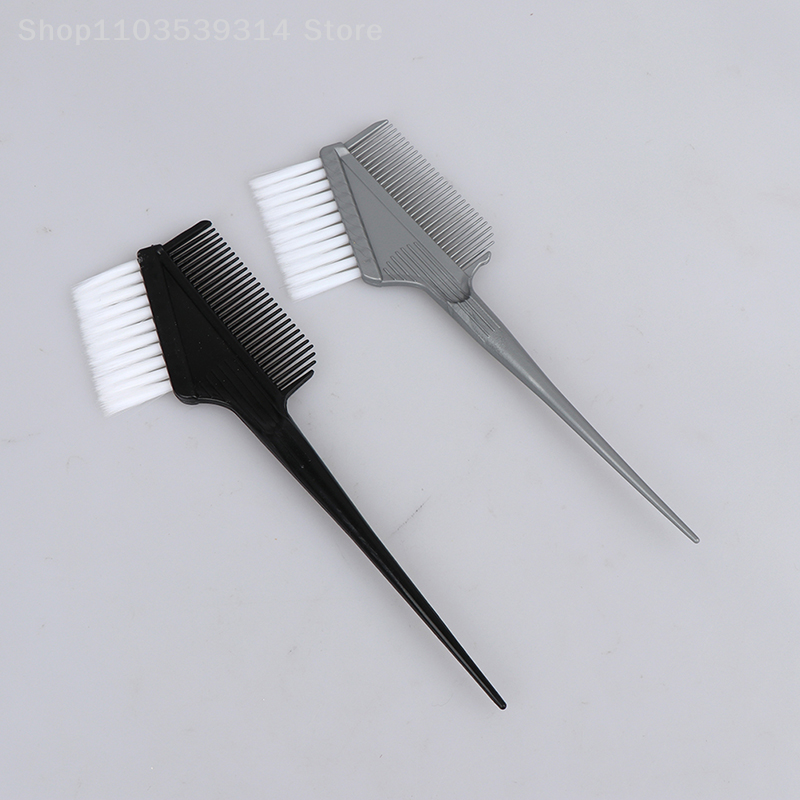 Small hair comb, hair dye tool, sharpened white hair dye comb