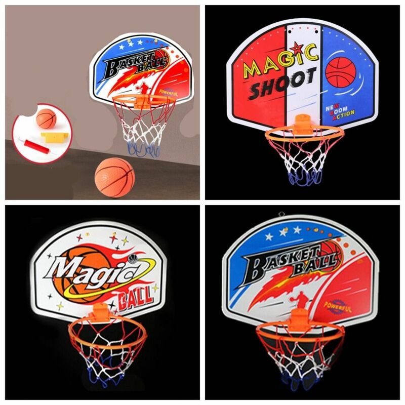 No Hole Punching Basketball Basket Hoop Brinquedos, caixa de cesta suspensa, brinquedo inflável Pendurado Backboard