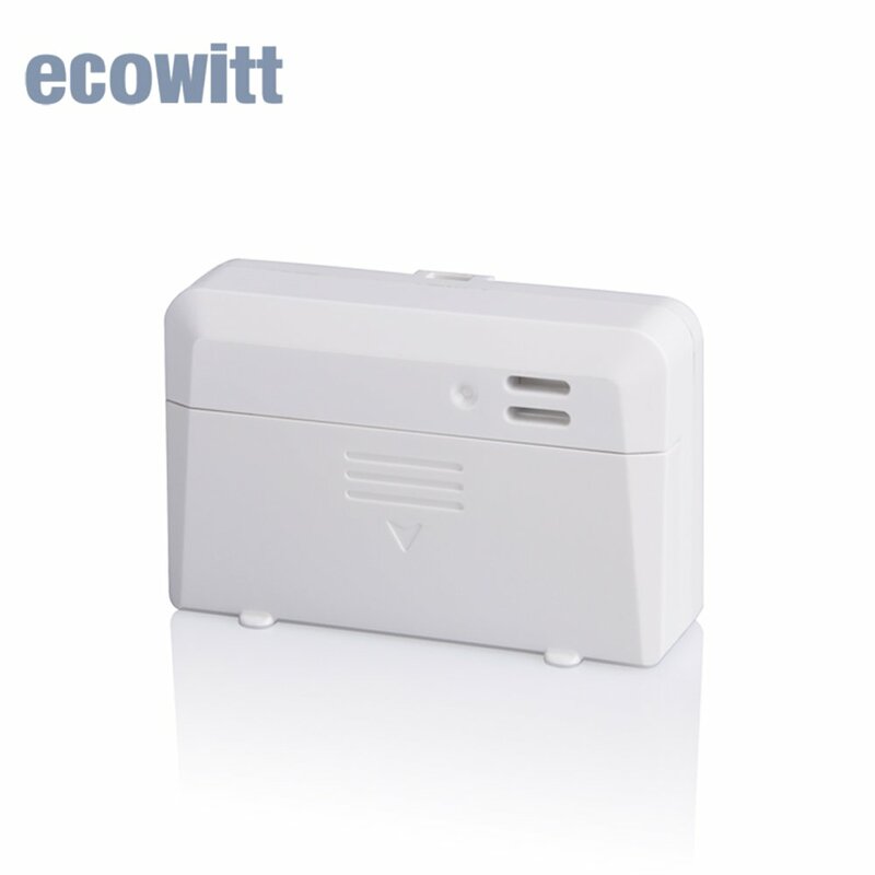 Ecowitt Wh53 Buitenthermometersensor, Regenbestendige Temperatuursensor, Werkt Alleen Met De Wh0281 Wh0300 Wh0310-433Mhz-Sensor