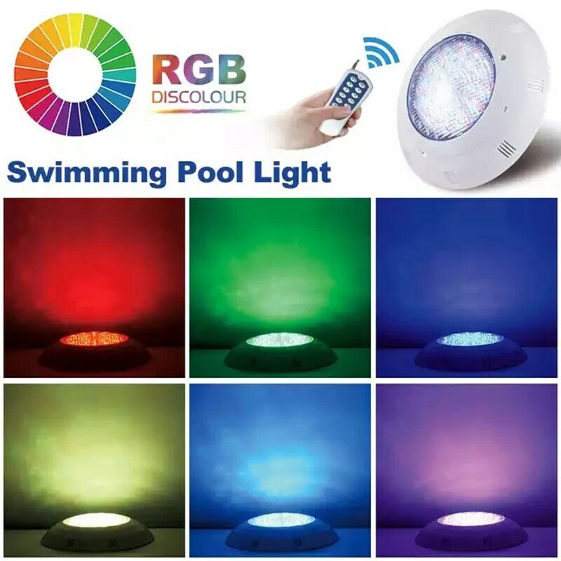 IP68 led Underwater Light 18W 24W 30W 35W 42W RGB Pool Projector 12V Pond Lighting