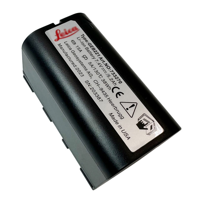 Литий-ионный аккумулятор для Leica TS02 TS06 TS09 TPS1200 ATX1200, 4400 мАч, 7,4 В